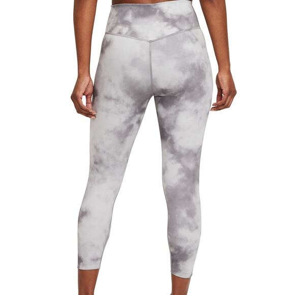 Nike Leggings Sky-Dyed NWT Dri-Fit Cropped Mid-Rise Athletic Workout Small - Picture 4 of 6